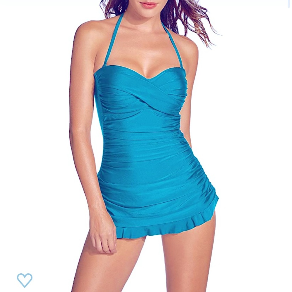 EUC Retro Style Janzten Swim Dress